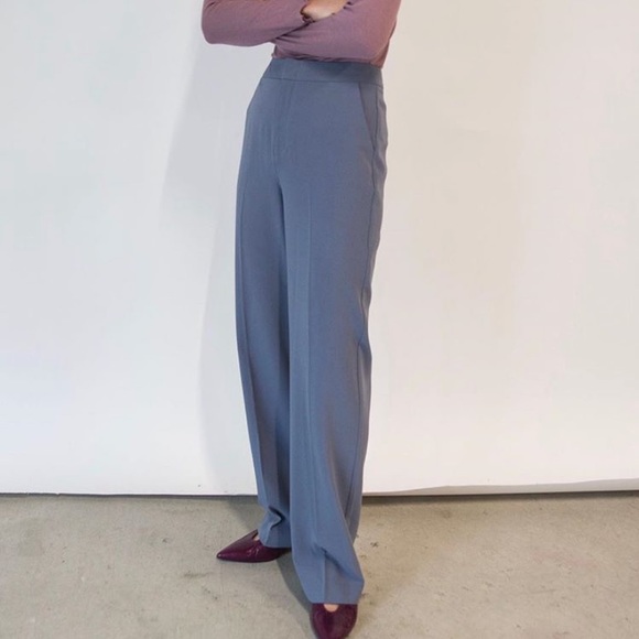 OAK + FORT Pants - OAK+FORT HIGH WAISTED TROUSERS